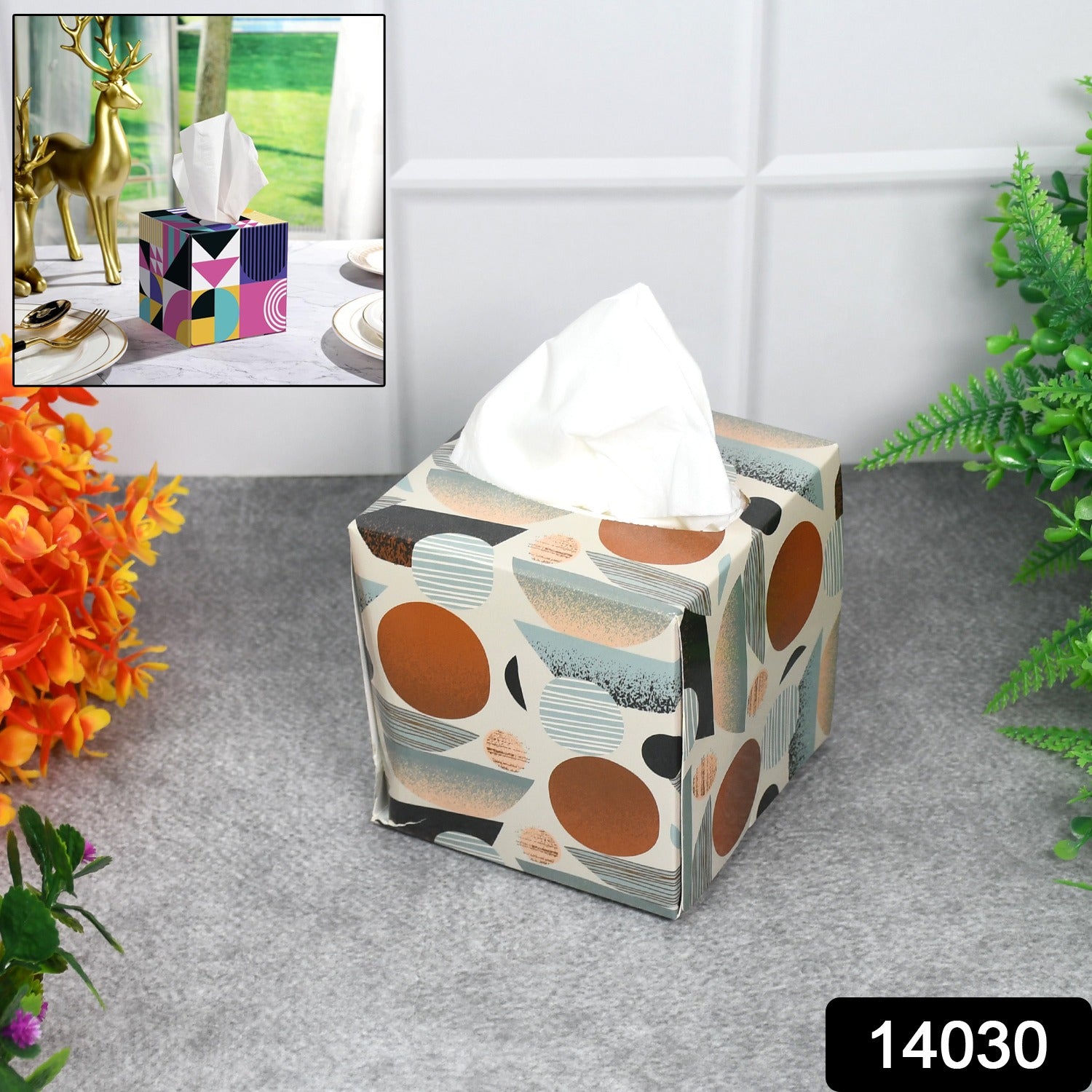 Tissues Cube Box Stylish And Practical Tissue Holder For Home Office (50 Pcs Set Approx) Tissues Cube Box Stylish And Practical Tissue Holder For Home Office (50 Pcs Set Approx)
